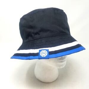 Bucket Hat‎ New Reversible Black Blue White One Size